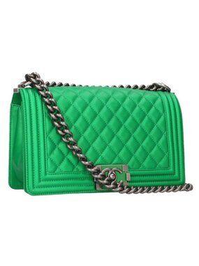 Chanel 25 Quilted Calfskin Chain Shoulder Bag